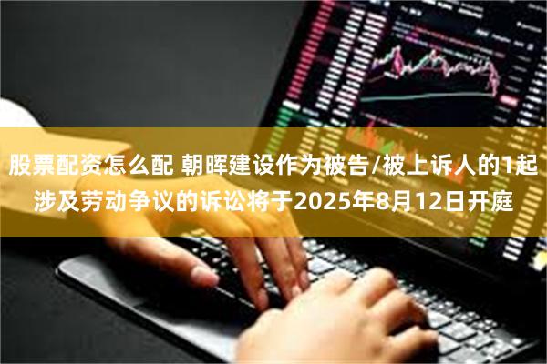 股票配资怎么配 朝晖建设作为被告/被上诉人的1起涉及劳动争议的诉讼将于2025年8月12日开庭