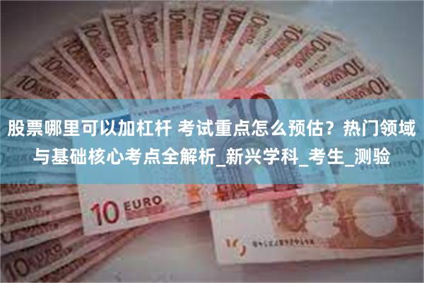 股票哪里可以加杠杆 考试重点怎么预估？热门领域与基础核心考点全解析_新兴学科_考生_测验